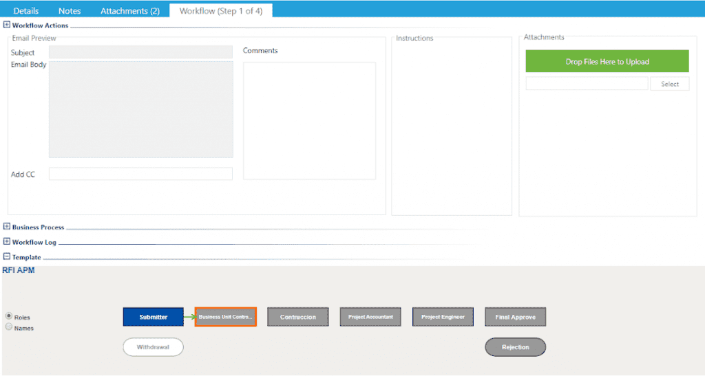 PMWeb 7 Workflow