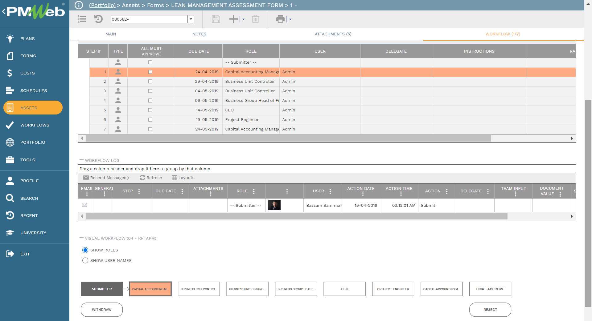 PMWeb 7 Assets Forms Forms Lean Managment Assessment
Attachement