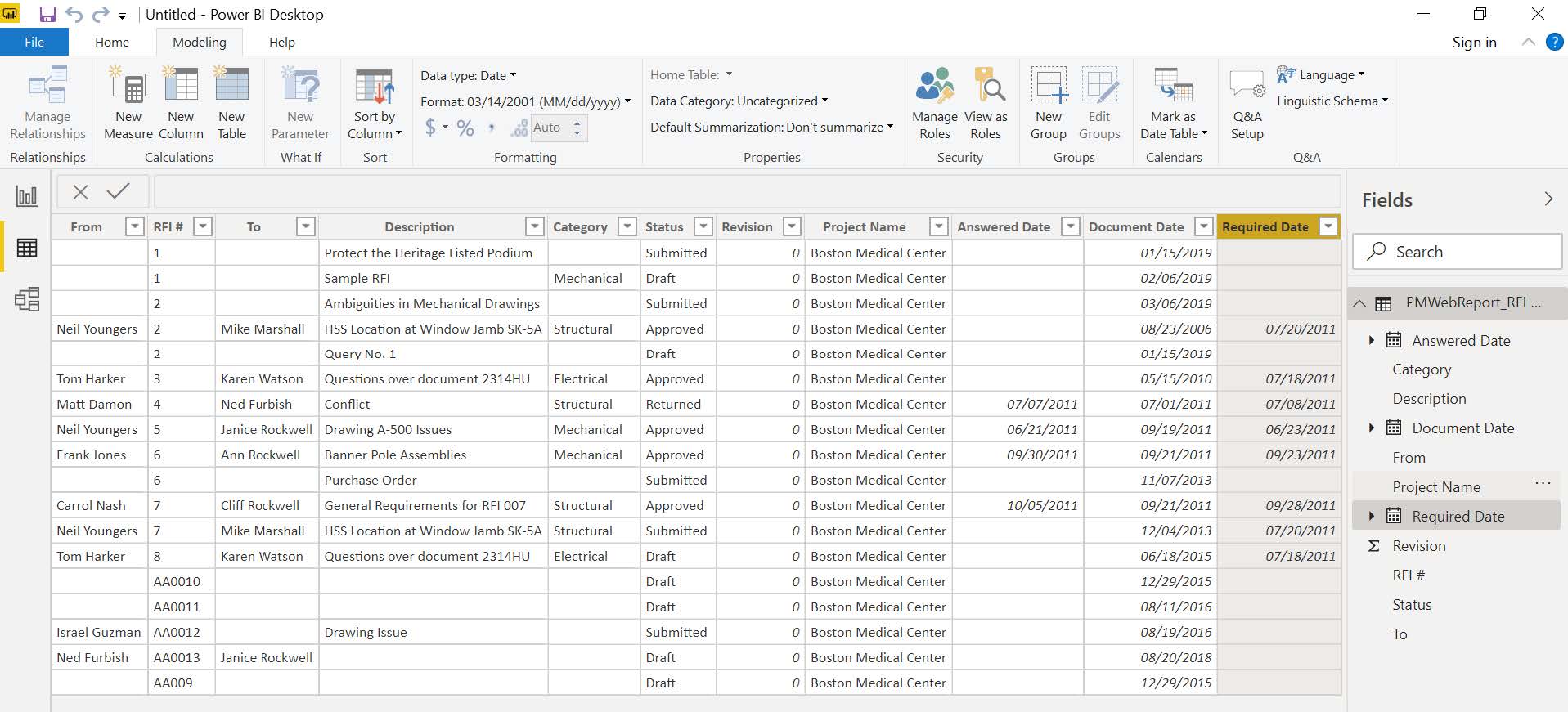 PMWeb7 Power BI Desktop
