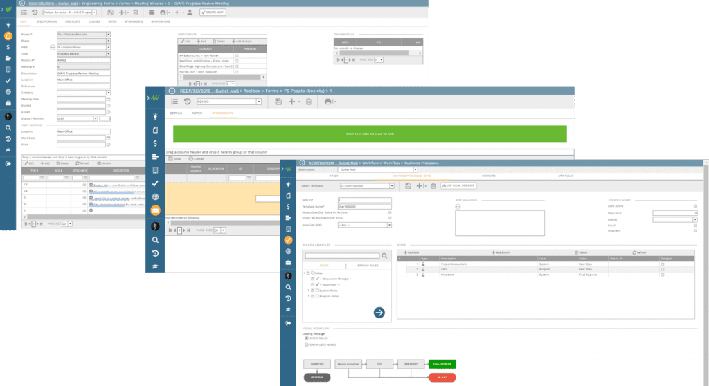 PMWeb 7 Outlet Mail Engineering Forms Outlet Mail Toolbox Forms Outlet Mail Workflow