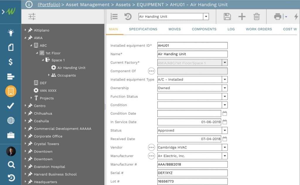 PMWeb 7 Asset Management Equipment Damage Assessment