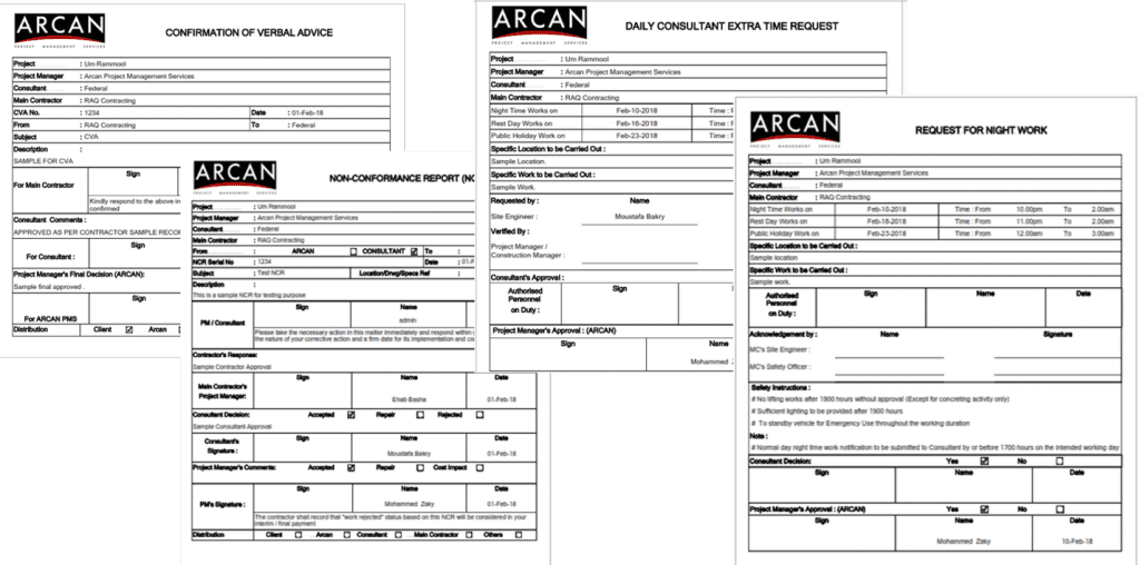 PMWeb 7 Forms