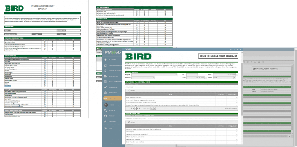 PMWeb 7 Toolbox for creating digital Registers