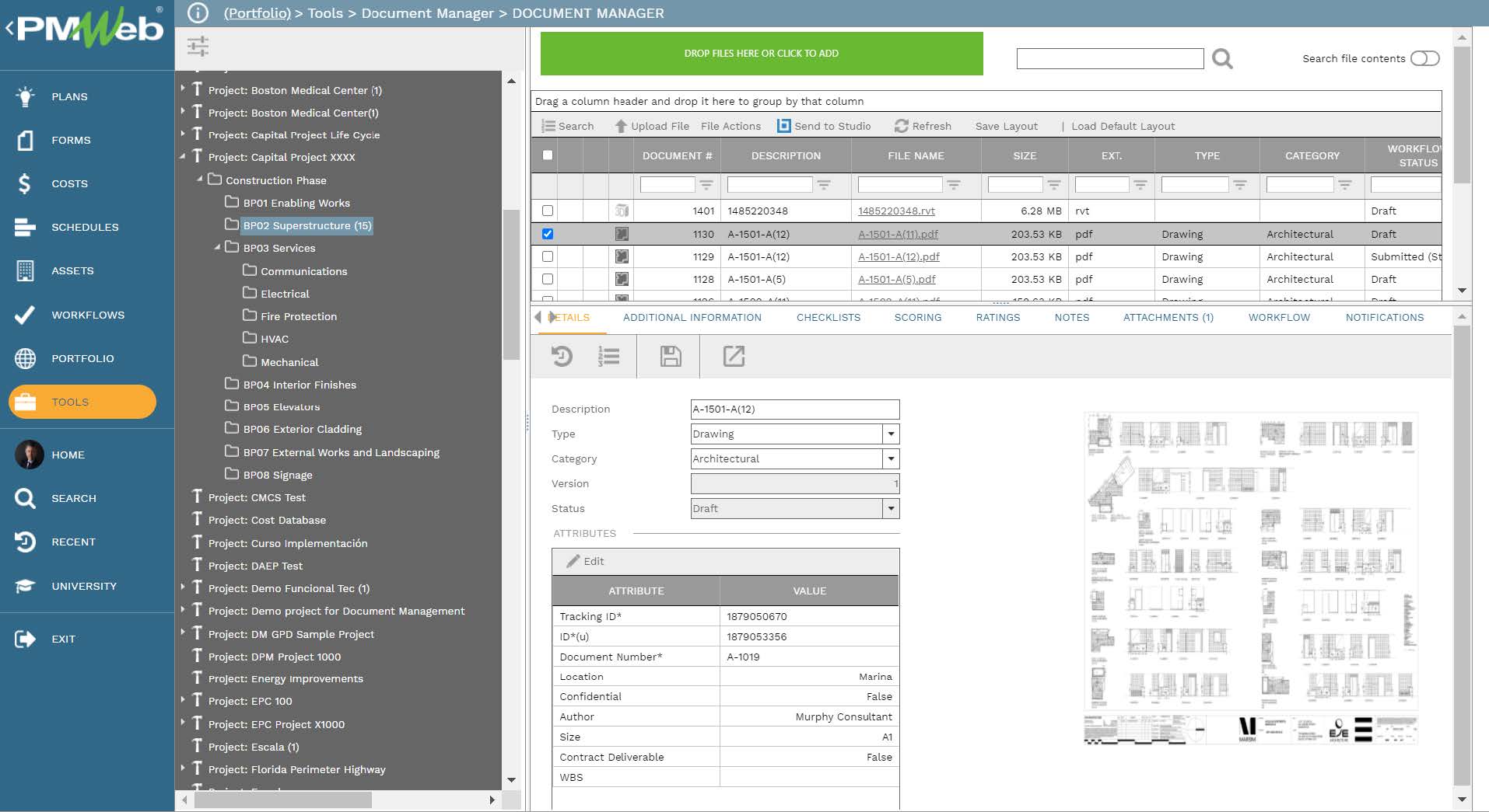 PMWeb 7 Tools Document Manager Document Manager