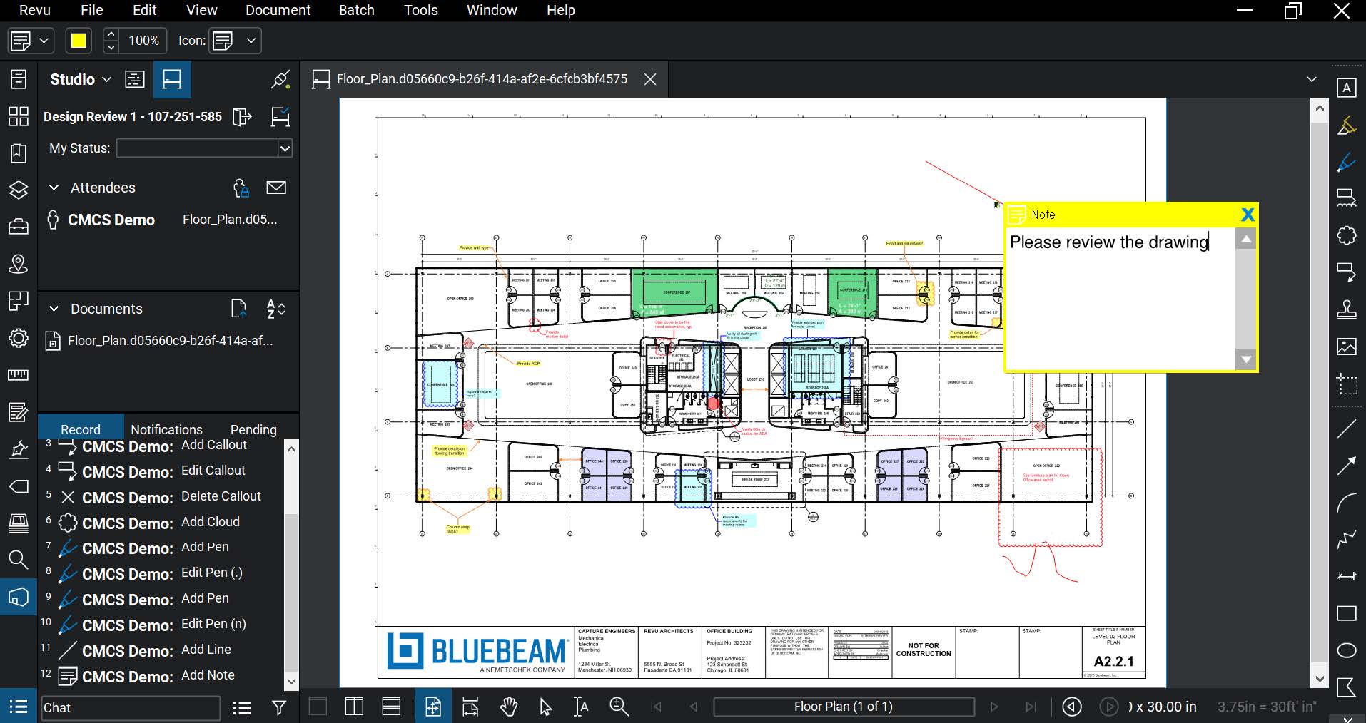 PMWeb 7 PMWeb Viewer Bluebeam