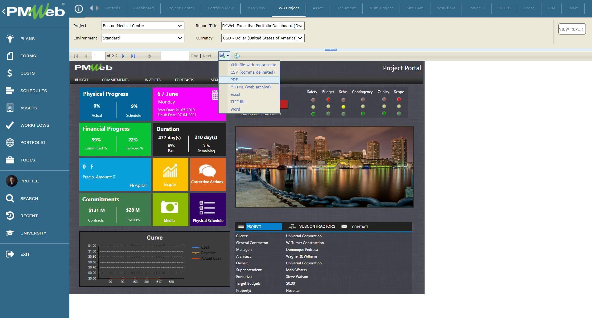 PMWeb 7 Profile W8 Project 