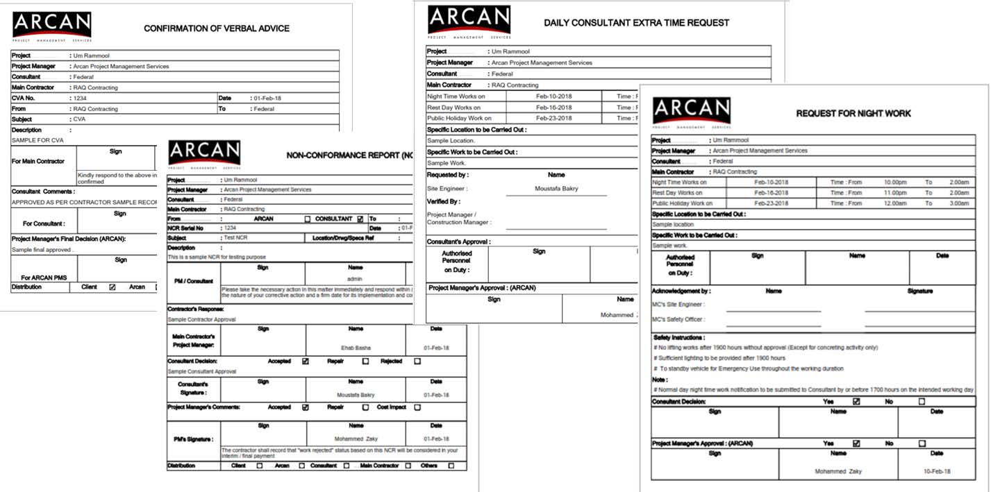 PMWeb 7 Forms