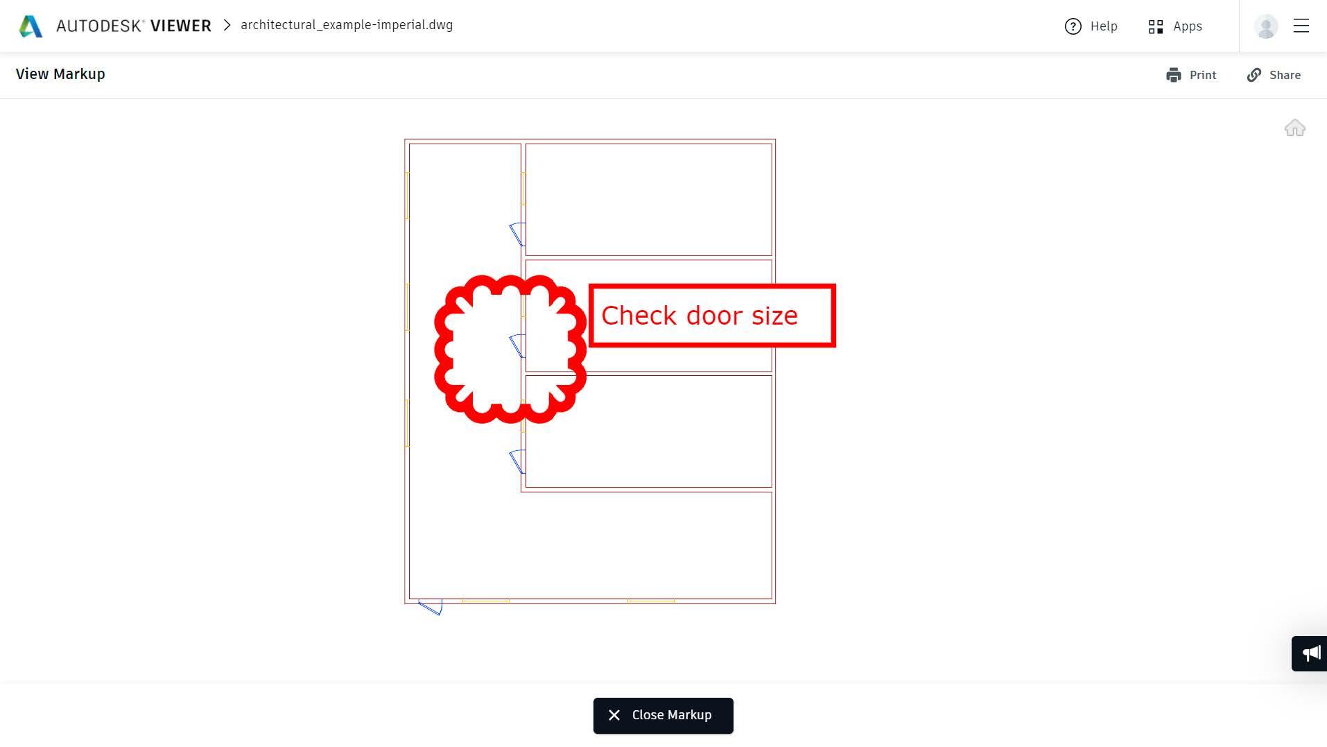PMWeb 7 Autodesk Viewer View Markup